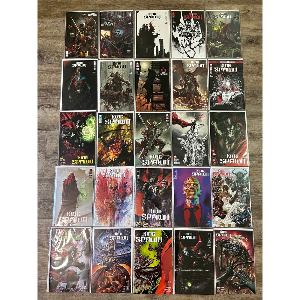 King Spawn Comic Book Lot Image Comics Issues 1-50 Run Bagged Boarded